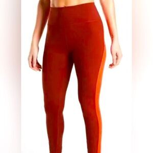 Athleta Ultimate Colorblock Laser Cut Supersonic S Small side pocket